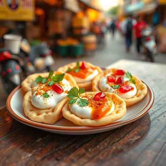 Divine Dahi Puri - Easy Indian Street Food Recipe
